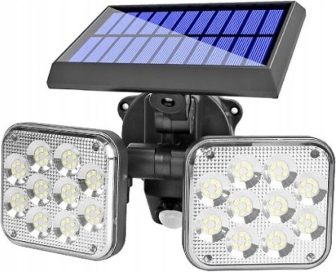 120-LED-Solarleuchte mit Bewegungs- und Dämmerungssensor JD-2108