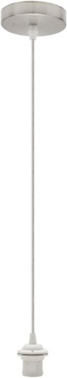 Fabrilamp - Fassung e27 nickel regx10x10