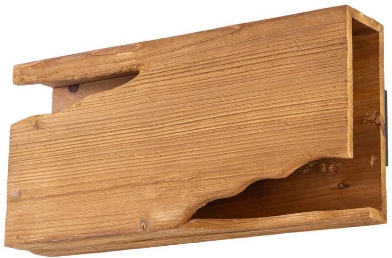 Thumbnail - Wandleuchte, Wandlampe Innen "Tarry" aus Holz für Wohnzimmer & Esszimmer von Lucande