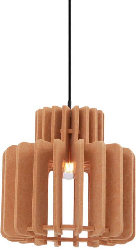 Retro-Hängelampe Orange - Felt