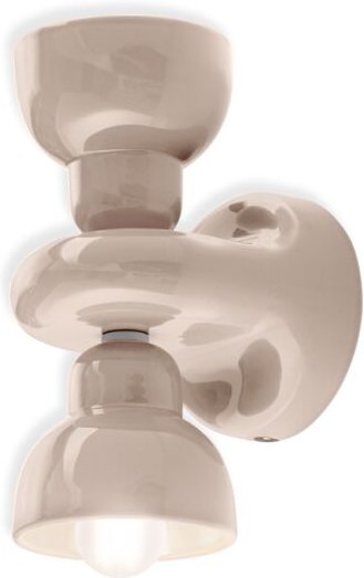 DECO' BERIMBAU C2601, Keramik Wandleuchte, Ferroluce