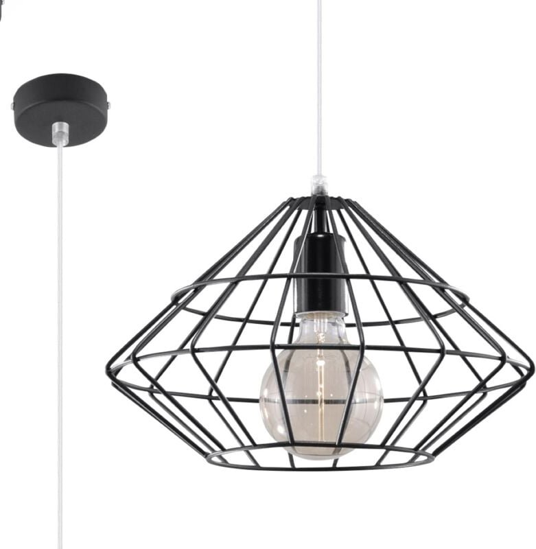 Hängelampe Marcho 1 E27 Schwarz Lumilo 02.249.94