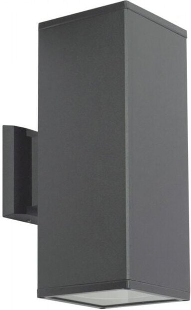 Außenwandleuchte 30x12 cm 2xE27 dunkelgrau IP54 SU-MA 8001 DG