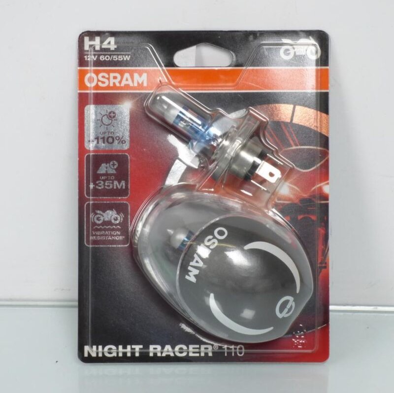 optische scheinwerferlampe für motorrad osram h4 12v 60/55w p43t