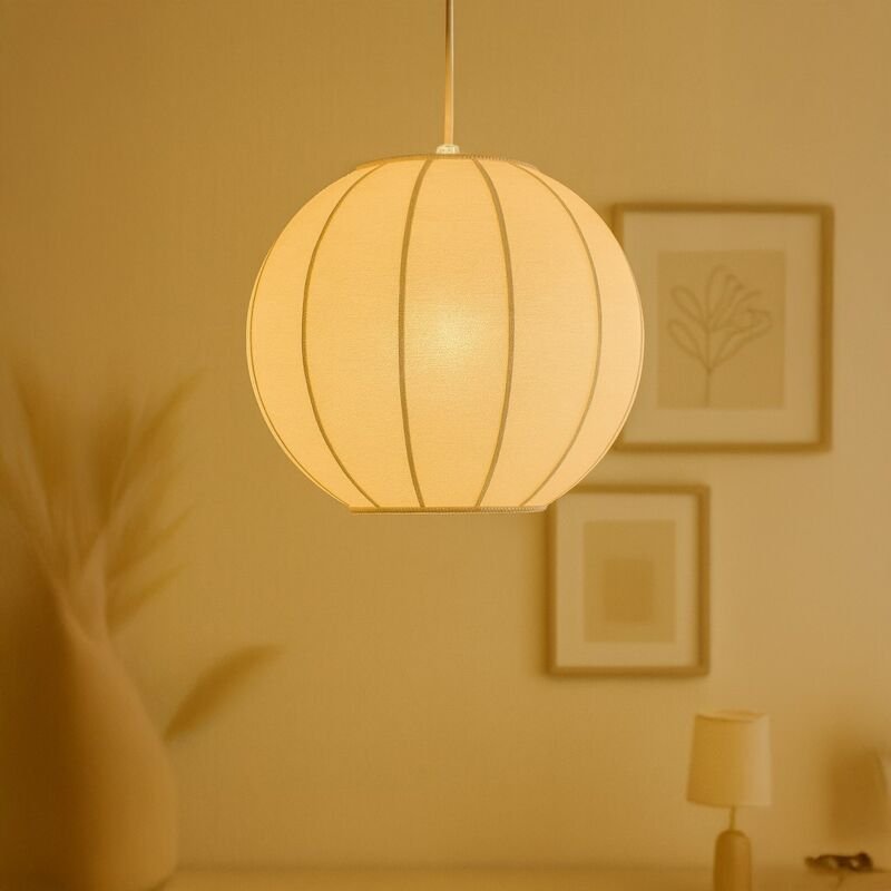 Hängelampe Dana 1 E27 Weiss Milagro Ml1805