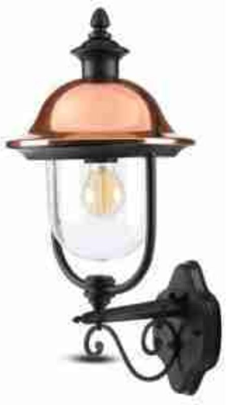 LED7532 VT-853 2x2,6W 2-Wege-Spotlicht (129X159X1000mm) 3000K Schwarzes Gehäuse IP44