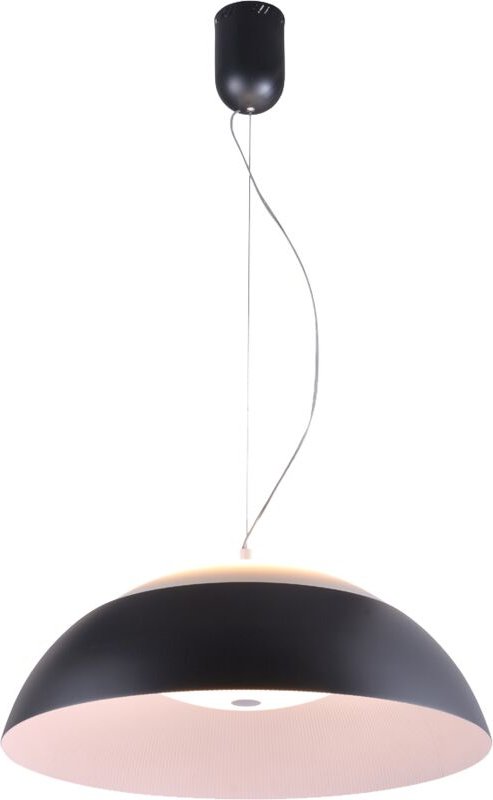Mirta Schwarze LED-Pendelleuchte 60W 2500Lm 3000ºK