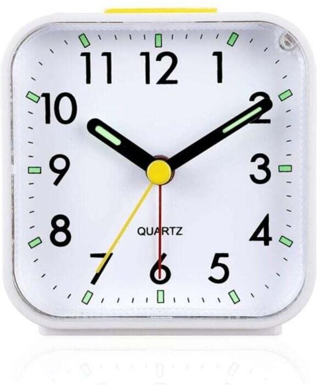 Leiser analoger Wecker ohne Ticken, sanftes Aufwachen, Pieptöne, Lautstärke erhöhen, Schlummer- und Lichtfunktionen, bat...