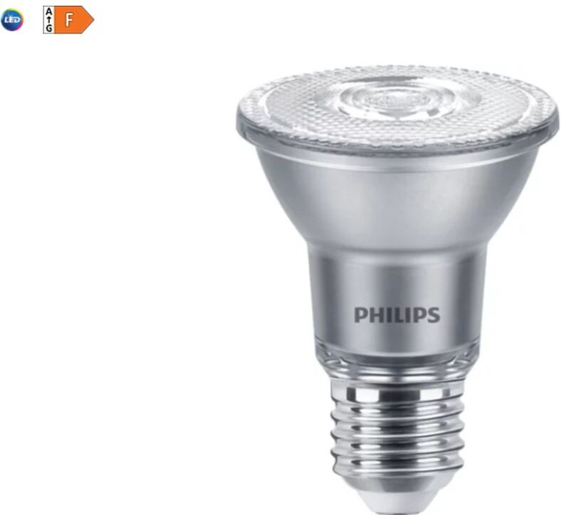 Led-spot-lampe par20 6w e27 warmes licht philips lpar205093040