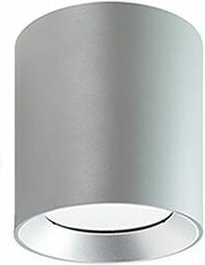 Thumbnail - Moderne Aluminium-Deckenleuchte mit transparentem Glasdiffusor, 40W, 4240 Lumen, warmweißes Licht