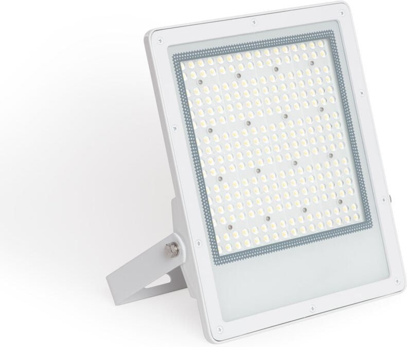 LED Fluter 150W Dimmbar 0-10V 170 lm/W IP65 ELEGANCE Slim PRO Weiss 3000K Asymmetrisch 120ºx50º Warmweiß