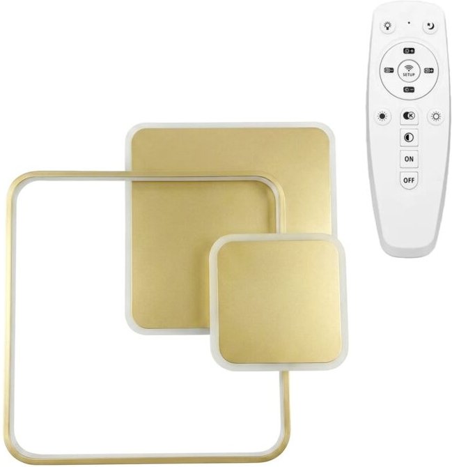 Lampe Toolight App1713-C Gold Led +Remote Control