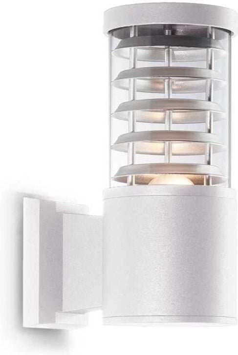 Ideal Lux - Tronco - 1 Licht Außenwandleuchte Weiß IP44, E27