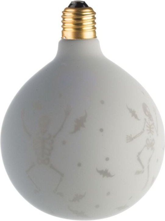 Thumbnail - Ecolicht - 30125130001 Ampulle Dekorativ E27 led 0,5W G125 360° - Halloween Blanc