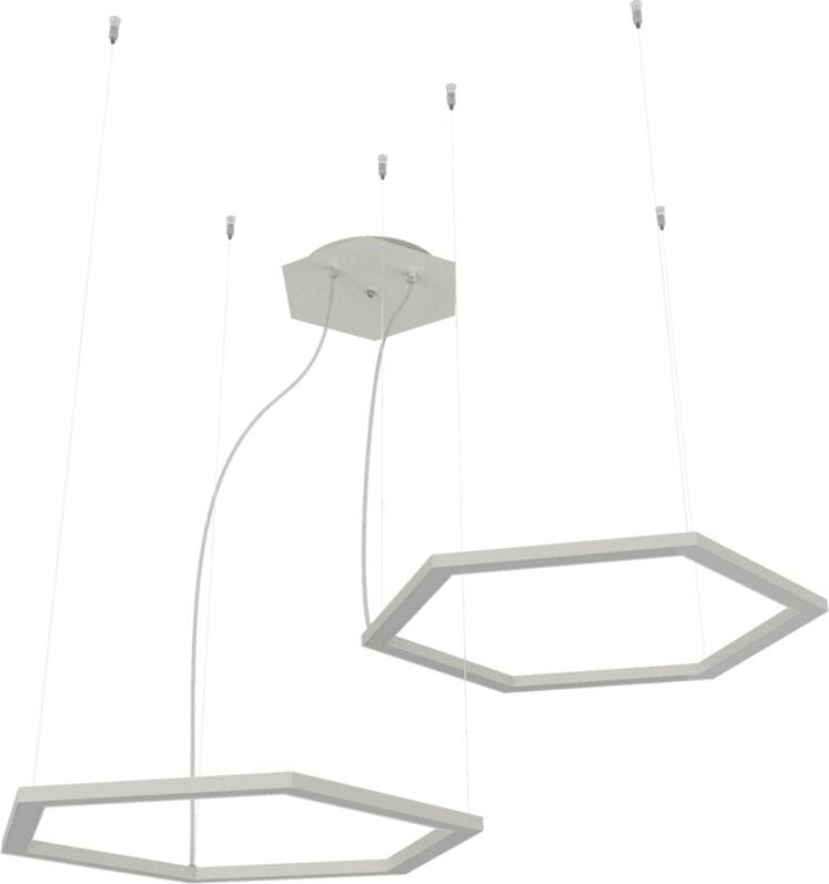 Esagono sospensione sfalsata tunable