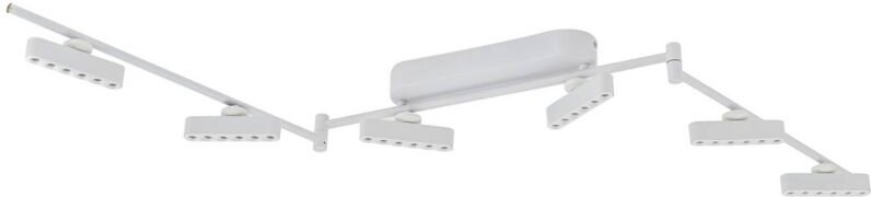 Thumbnail - Led Deckenlampe 'Eldrin' aus Metall dimmbar für Wohnzimmer & Esszimmer von Lindby