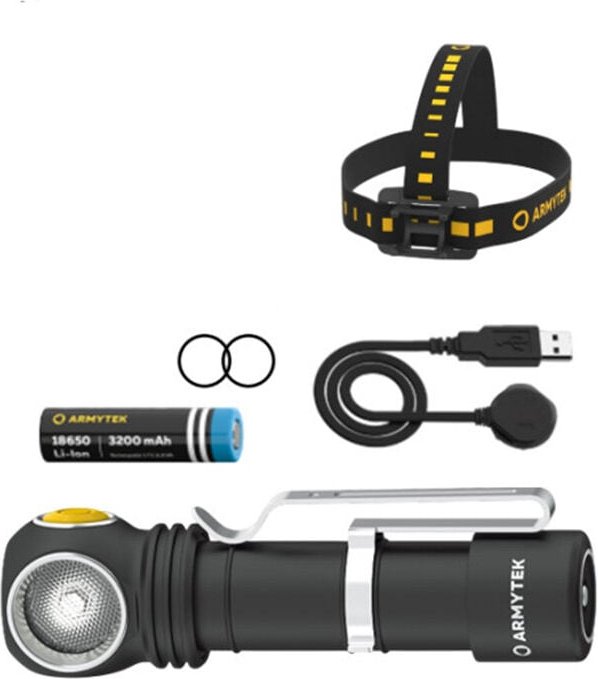 Armytek - Lampe frontale Wizard C2 wr rouge et blanc 1020lm & 230lm F06901W