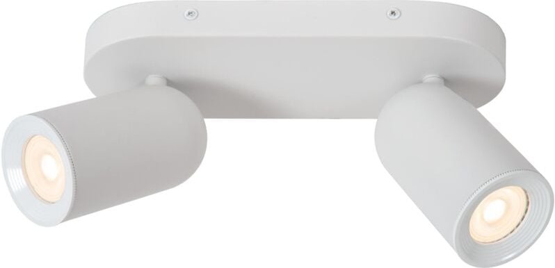 Punch - Deckenstrahler - 2xGU10 - Weiß - Lucide