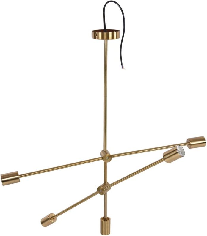 Moderne, elegante und stabile geometrische Kronleuchter-Deckenleuchte, 110–220 V