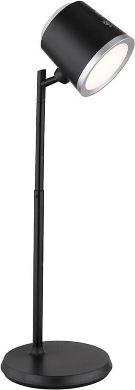 Trade Shop - LAMPADA DOPPIO USO SCRIVANIA APPLIQUE A LED 6W TOUCH DIMMERABILE 3 COLORAZIONI BL-1005 - Schwarz