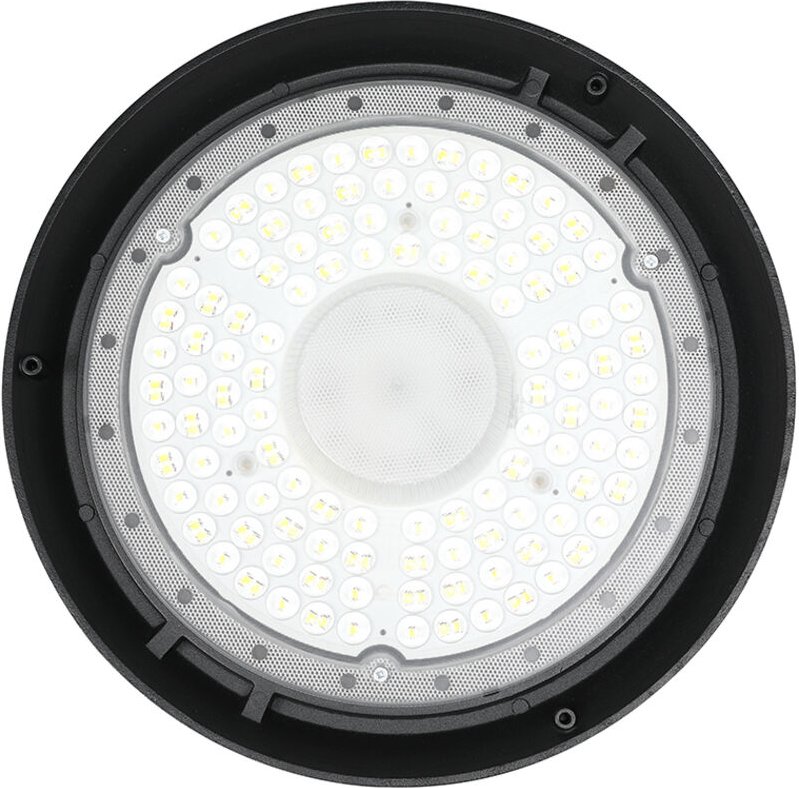 V-TAC LED Highbay - UFO Serie 90° - 135lm/w - IP65 Wasserdicht - Schwarz - 200W - 27000 Lumen - 6500K