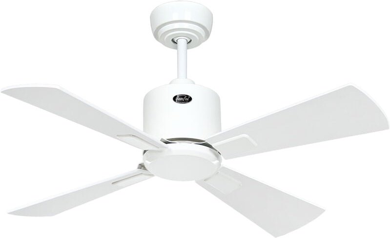 Deckenventilator Eco Neo iii 92 we Weiß / Lichtgrau