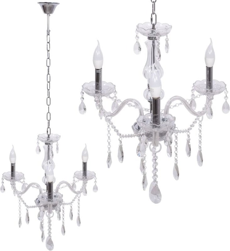 Toolight - deckenlampe kristall 300752