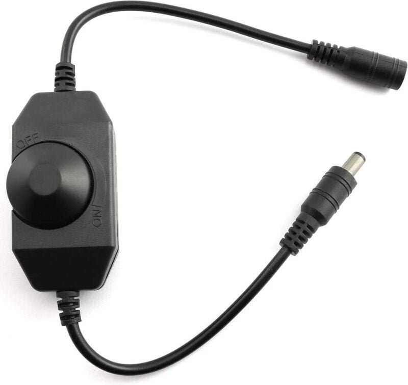 Tlily - 2X led Bar Licht Dimmer, dc 12V-24V 6A Dimmer, Passend Für led Bar Licht, led Lichter Kette 3528, 5050, 5630 (Sc...