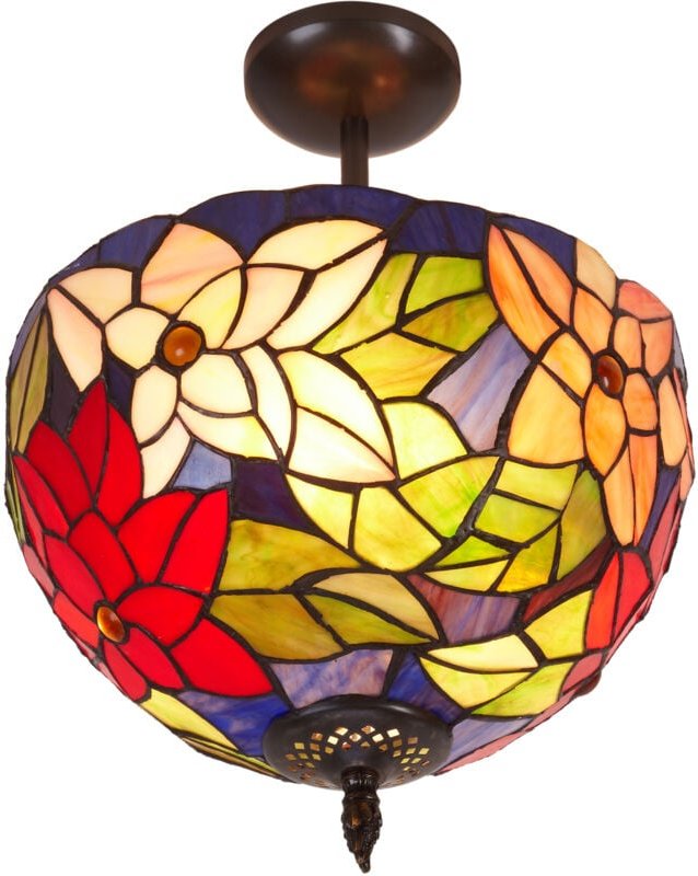 Niedrige Deckenleuchte mit mittlerem Durchmesser, 30 cm, Güell-Serie