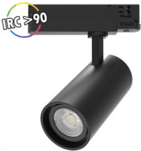 Thumbnail - Schwarzer Spot auf Schiene COOL II ECO 35W - 3000K Warmweiß