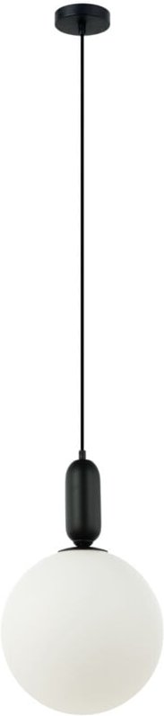 Hängeleuchte Aldeva 1 E27 Schwarz Italux PND-02340-1L-BK