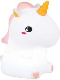 Tischleuchte Beistelllampe Nachttischlampe weiß RGB Farbwechsler Batterie H 14,5 cm