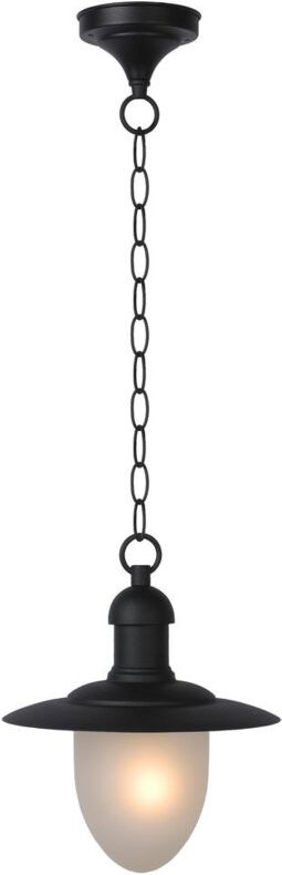Lucide ARUBA - Pendelleuchten Innen/Außen - Ø 25 cm - 1xE27 - IP44 - Schwarz