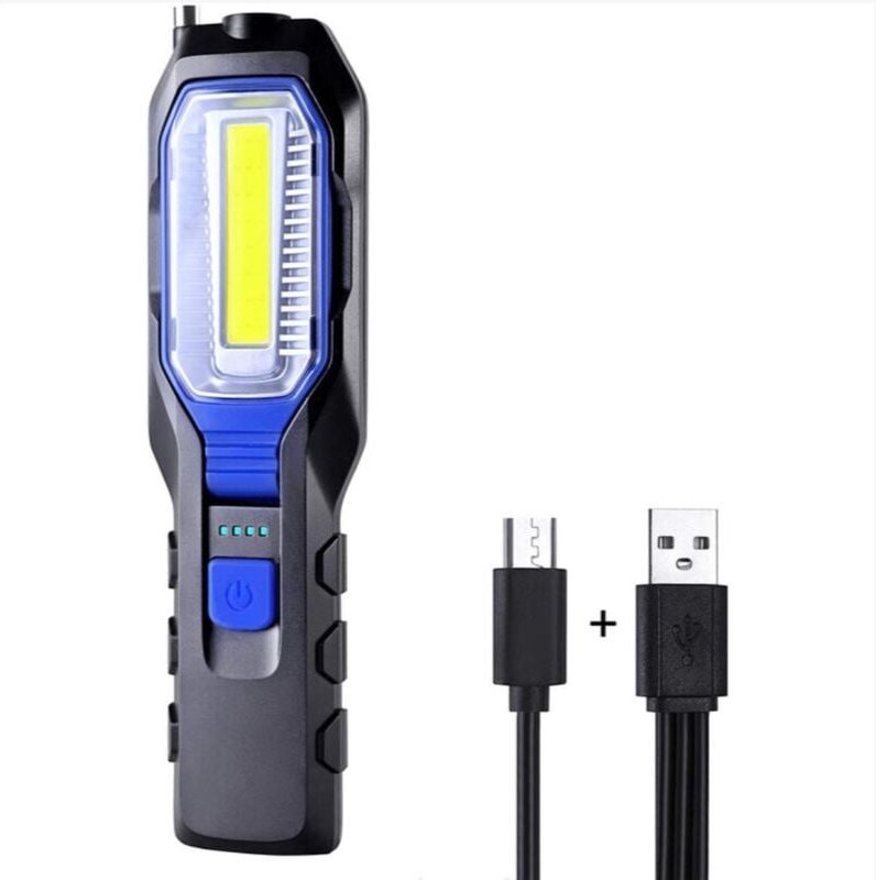 Wiederaufladbare LED-Arbeitsleuchte, leistungsstarke wiederaufladbare tragbare LED-Arbeitsleuchte, magnetische USB-Lampe...