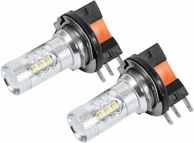 2 Stücke 80 Watt H15 Frontscheinwerfer HID Weiße Led-lampen Für Tagfahrlicht Lampe