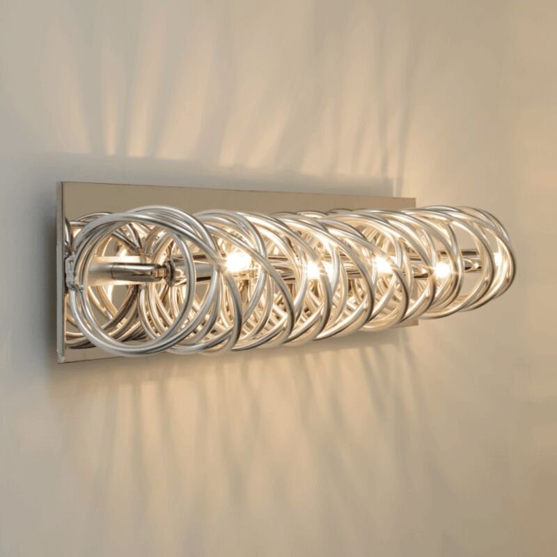 Moderne Chrom Deckenleuchte 64 cm - Memphis