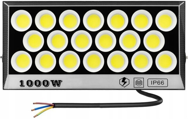 Leistungsstarke Lampe Für Garage, Garten, Fassade, 1000w, Ip66, Langlebig, Cob Leds