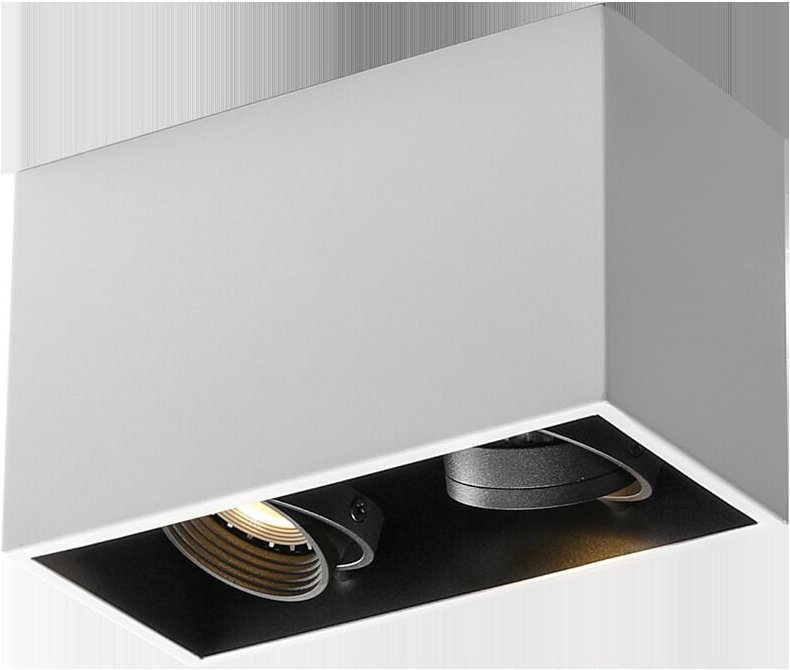 Einbau-Downlight, Aufputzmontage, blendfrei, Ra 93, 15°-60° verstellbarer Zoom, Wohnzimmer