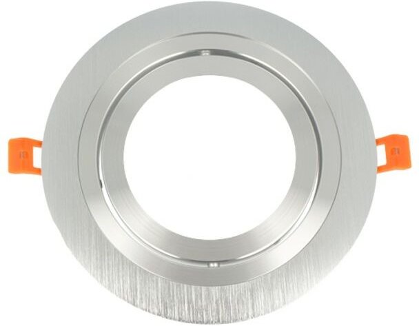 Led Line - Einbaustrahler AR111 Downlight Einbaurahmen Schwenkbar verstellbar Einbauspot 180x25mm Bohrloch Aluminium für...