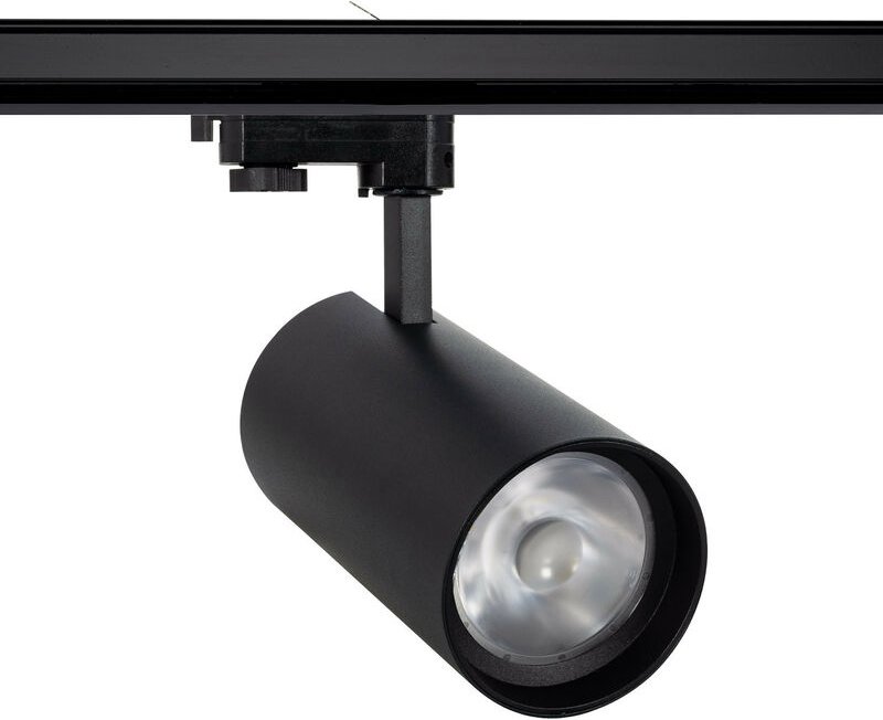 LED-Strahler New D'Angelo Schwarz 40W (cri 90) cct lifud 15-36º für 3-Phasenstromschienen 15º94 mm - 15º94 mm