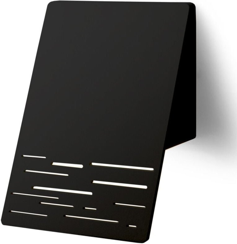 Wandleuchte außen led Aluminium Glas b: 15 cm IP44 Schwarz eckig 3000 k warmweißes Licht 550 lm