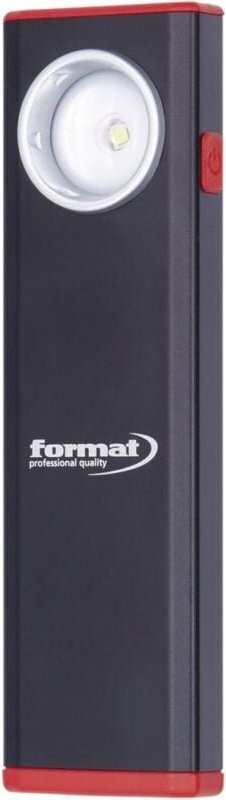 Akku-Handleuchte Alu 110-380Lumen FORMAT