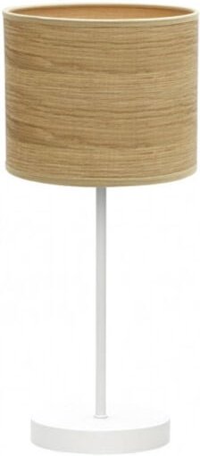 Fabrilamp - Jerte Tischlampe 1xe14 Weiß/Klar Holz 42x17x17 Cm brand