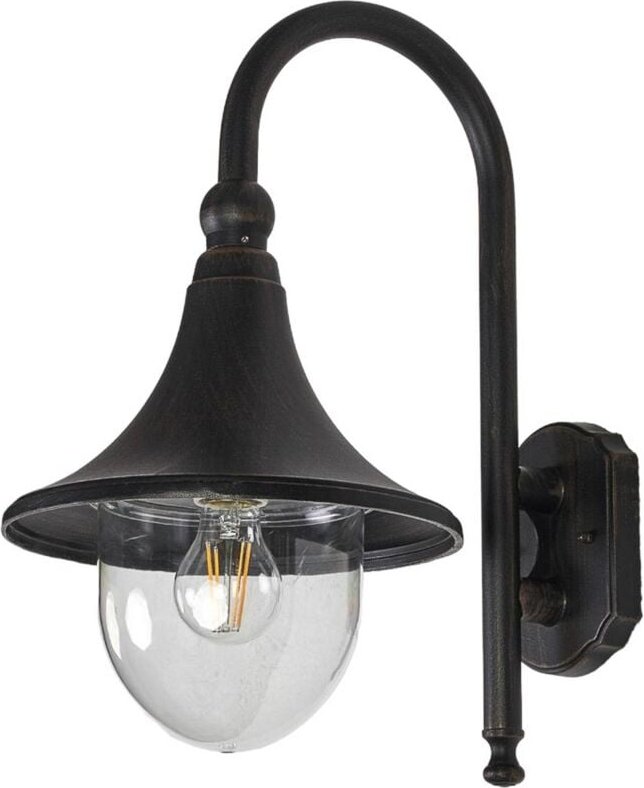 Wandleuchte außen "Daphne" aus Aluminium von Lindby