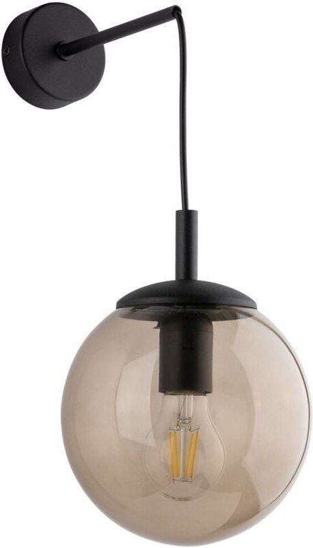 TK Esme Globus-Wandleuchte Braun 1xE27