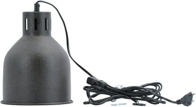 E27 saga Lampenschirm Rostfarben, led Pflanzenlampe E27 Pflanzenleuchte, led Wachstumslampe, Anzuchtlampe Gemüse, Pflanz...