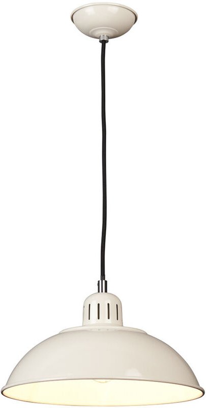 Thumbnail - Elstead - Pendelleuchte Deckenlampe Hängeleuchte Stahl Creme d 30 cm Esszimmerlampe