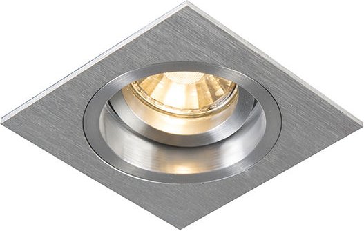 Einbauspot eckig Aluminium dreh- und neigbar - Chuck