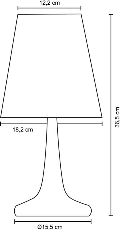 Tischlampe E14 Lampe, Tischleuchte Für Kinderzimmer u. Wohnzimmer Modern Rosa, Milchig - 450 Lumen / 5W - Paco Home