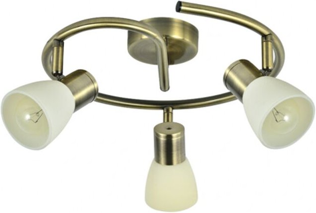 Fabrilamp - abrila akunadecor Badezimmerbeleuchtung Cholo Deckenleuchte 3 Strahler Leder